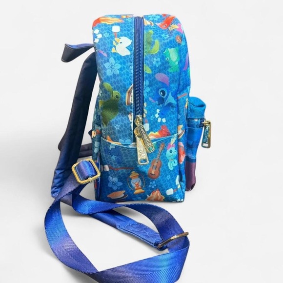 Disney Loungefly Stitch Camping Cuties Mini Backpack - Picture 3 of 8